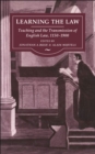 Learning the Law : Teaching and the Transmission of English Law, 1150-1900 - eBook