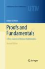 Proofs and Fundamentals : A First Course in Abstract Mathematics - eBook