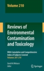 Reviews of Environmental Contamination and Toxicology Volume 210 - eBook