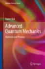 Advanced Quantum Mechanics : Materials and Photons - eBook