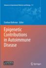 Epigenetic Contributions in Autoimmune Disease - eBook