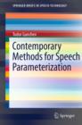 Contemporary Methods for Speech Parameterization - eBook