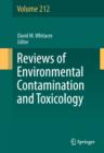 Reviews of Environmental Contamination and Toxicology Volume 212 - eBook