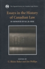 Essays in the History of Canadian Law : In Honour of R.C.B. Risk - eBook