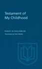 Testament of My Childhood - eBook