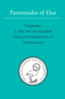 Parmenides of Elea : A text and translation with an introduction - eBook