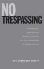 No Trespassing : Authorship, Intellectual Property Rights, and the Boundaries of Globalization - eBook