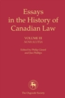 Essays in the History of Canadian Law : Nova Scotia - eBook