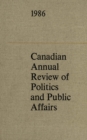 Canadian Annual Review of Politics and Public Affairs 1986 - eBook