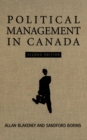 Political Management in Canada - eBook