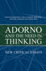 Adorno and the Need in Thinking - eBook