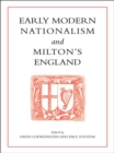 Early Modern Nationalism and Milton's England - eBook