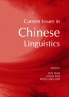 None Current Issues in Chinese Linguistics - eBook