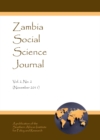 None Zambia Social Science Journal Vol. 2, No. 2 (November 2011) - eBook