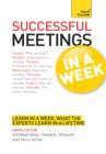 Successful Meetings in a Week: Teach Yourself - eBook