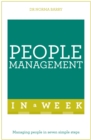 People Management In A Week : Managing People In Seven Simple Steps - eBook
