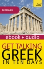 Get Talking Greek: Teach Yourself : Enhanced Edition - eBook