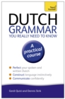 Dutch Grammar You Really Need to Know: Teach Yourself - Book