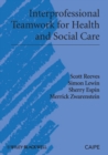 Interprofessional Teamwork for Health and Social Care - eBook