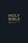 NIV Thinline Black Leather Bible - Book