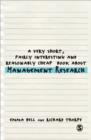 A Very Short, Fairly Interesting and Reasonably Cheap Book about Management Research - Book