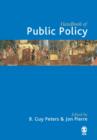 Handbook of Public Policy - eBook