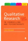 Qualitative Research in Counselling and Psychotherapy - eBook