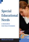 Special Educational Needs : A Resource for Practitioners - eBook