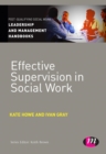 Effective Supervision in Social Work - eBook