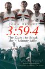 3:59.4 : The Quest to Break the Four Minute Mile - eBook