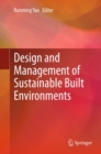 Design and Management of Sustainable Built Environments - eBook