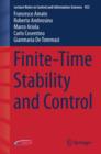 Finite-Time Stability and Control - eBook