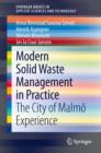 Modern Solid Waste Management in Practice : The City of Malmo Experience - eBook