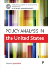 Policy Analysis in the United States - eBook