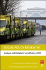 Social Policy Review 34 : Analysis and Debate in Social Policy, 2022 - Book