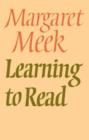 Learning To Read - eBook