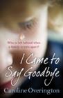 I Came to Say Goodbye - eBook