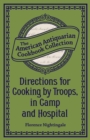 Directions for Cooking by Troops, in Camp and Hospital - eBook