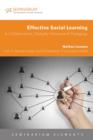 Effective Social Learning: A Collaborative, Globally-Networked Pedagogy - eBook