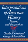 Interpretations of American History, 6th Ed, Vol. : Since 1877 - eBook