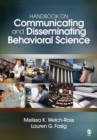 Handbook on Communicating and Disseminating Behavioral Science - eBook