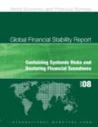 Global Financial Stability Report, April 2008: Containing Systemic Risks and Restoring Financial Soundness - eBook