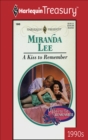 A Kiss to Remember - eBook