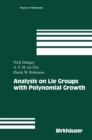 Analysis on Lie Groups with Polynomial Growth - eBook