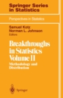 Breakthroughs in Statistics : Methodology and Distribution - eBook