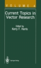 Current Topics in Vector Research : Volume 4 - eBook