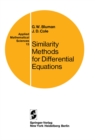 Similarity Methods for Differential Equations - eBook