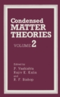 Condensed Matter Theories : Volume 2 - eBook