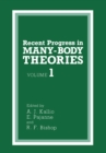 Recent Progress in MANY-BODY THEORIES - eBook