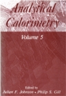 Analytical Calorimetry : Volume 5 - eBook
